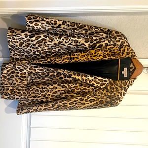 Leopard print jacket